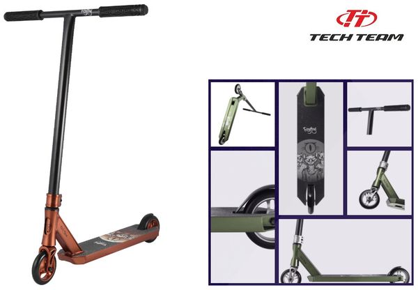 Трюковой самокат Tech Team Ragtag