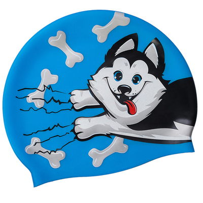 Шапочка для плавания силиконовая Mad Wave Puppy