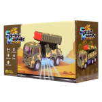 Машина Военная на бат. 24см, коробка 107-6