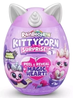 Мягкая игрушка сюрприз яйцо Rainbocorns Kittycorn Surprise 2