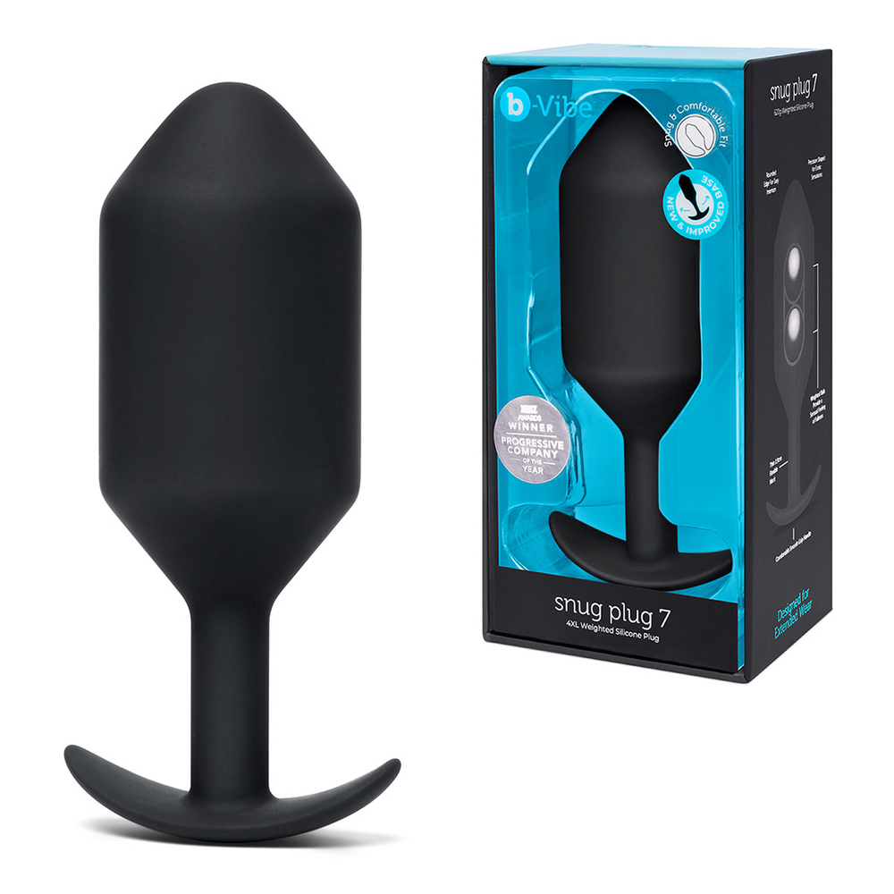 b-vibe Snug Plug 7 - Анальная пробка
