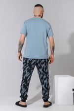 [m]Пижама мужская штаны и футболка КП-113