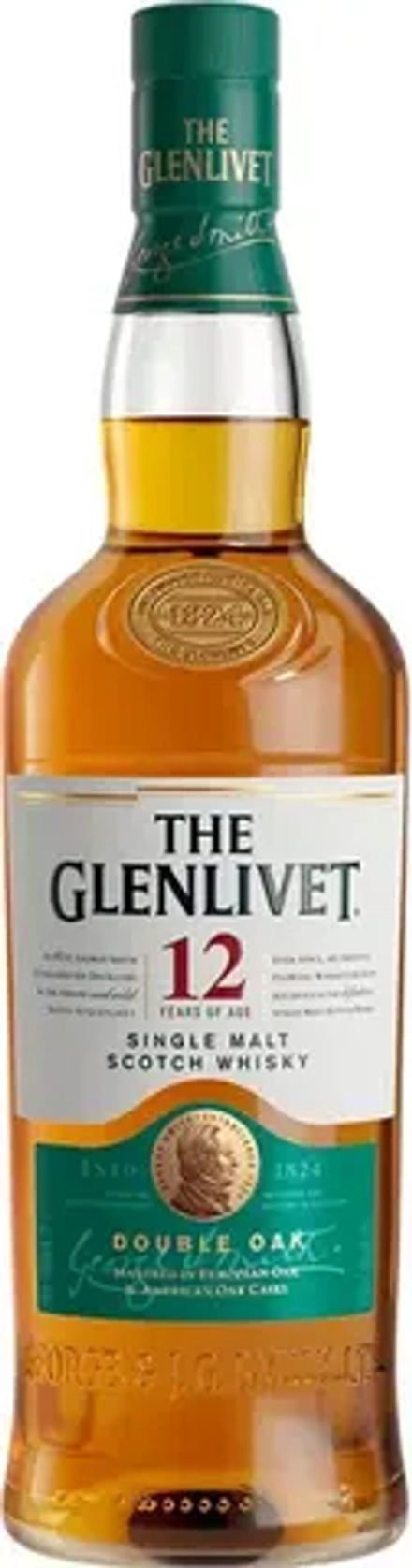 Виски The Glenlivet 12 Years Old, 0.7 л