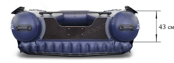 Двухкорпусная надувная лодка Флагман DK 420