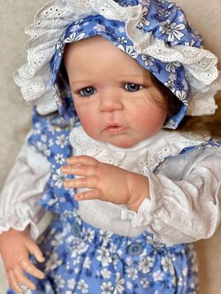 Кукла Реборн мягконабивная 60см в пакете (FA-606)