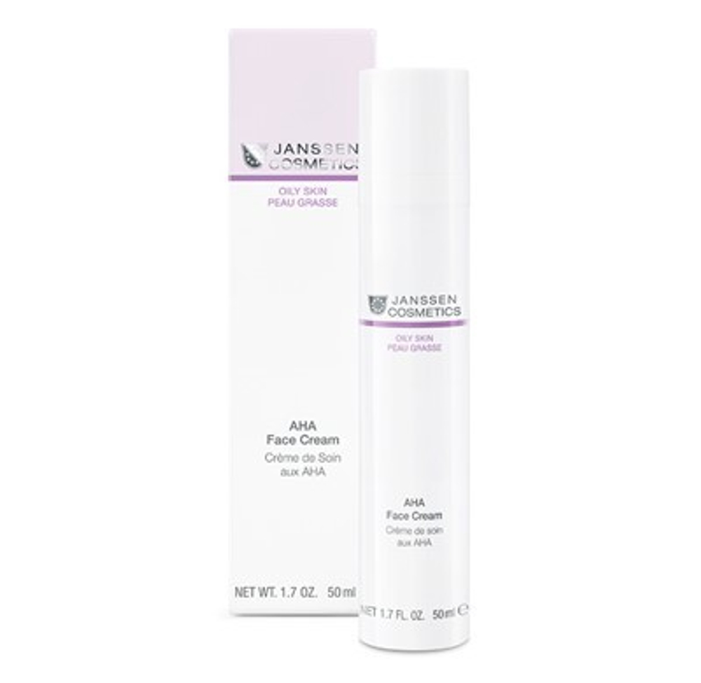 JANSSEN COSMETICS Лёгкий активный крем с фруктовыми кислотами  | AHA Face Cream