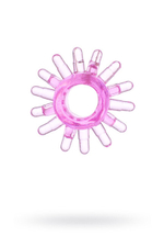 Кольцо гелевое розовое Toyfa (Цвет: розовый)