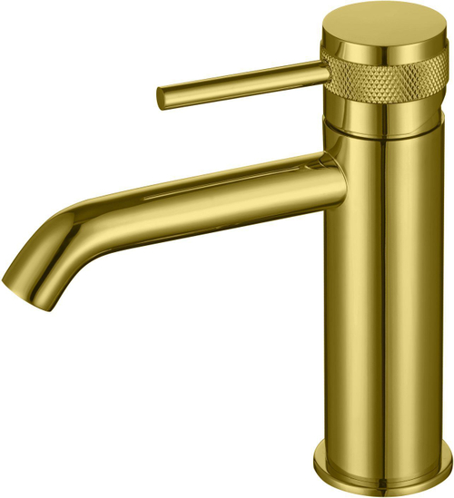 Смеситель для раковины Allen Brau Priority 5.31A01-GB золото брашированное