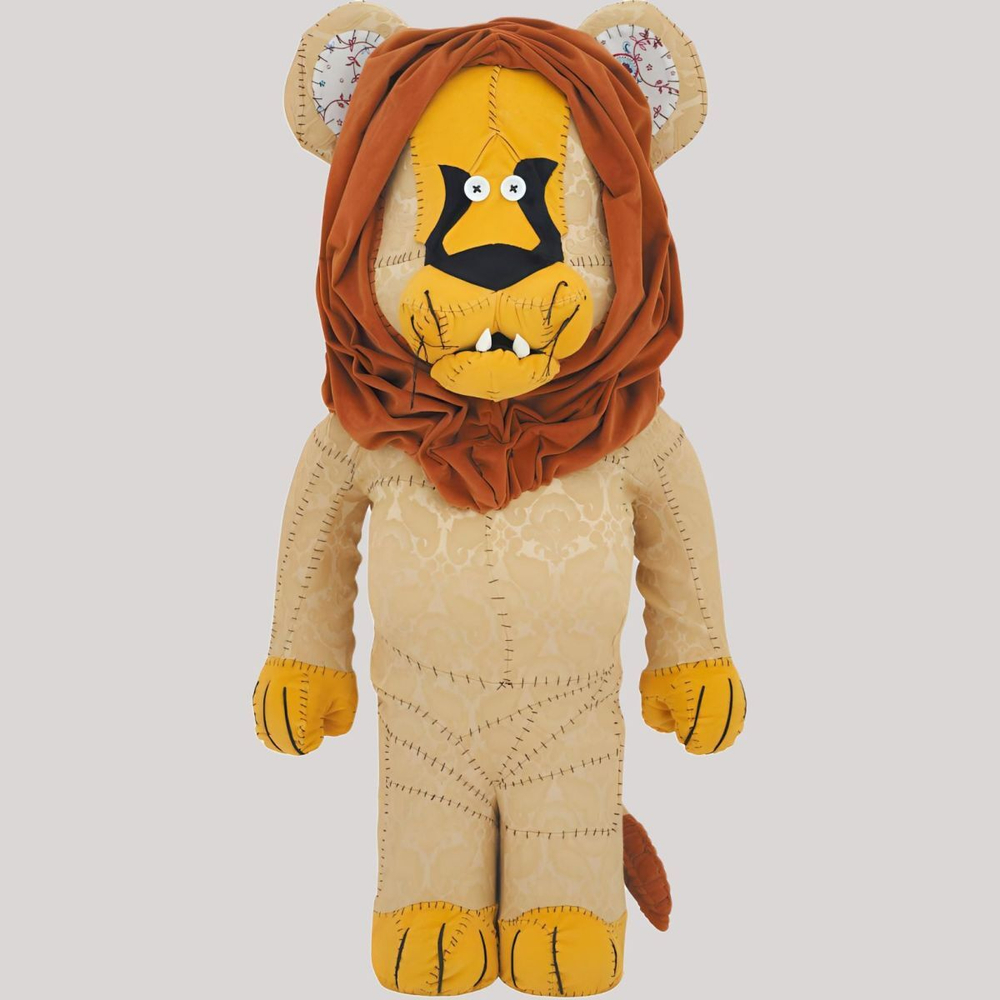 Дизайнерские игрушки BE@RBRICK x x ANNE VALERIE DUPOND • · LION BWWT3 1000%, BE@RBRICK-2405-0019
