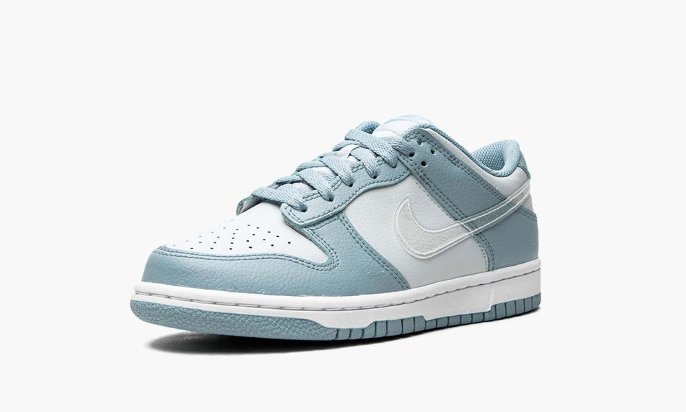 Nike Dunk Low GS "Clear Blue Swoosh"