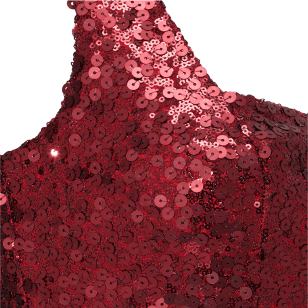 Топ из пайеток