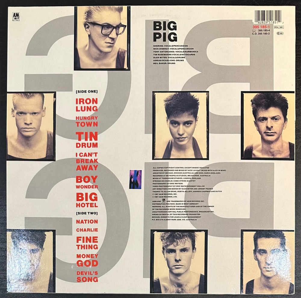 Big Pig - Bonk (Германия 1988г.)