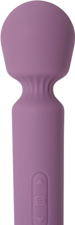 Сиреневый wand-массажер Mini Emma Neo - 14 см.