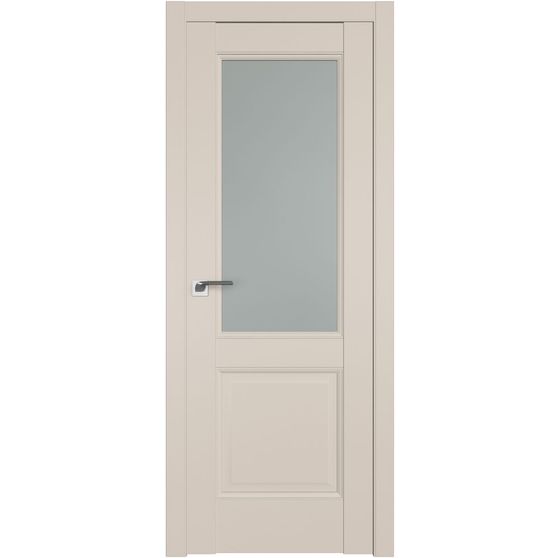Фото межкомнатной двери unilack Profil Doors 90U санд стекло матовое