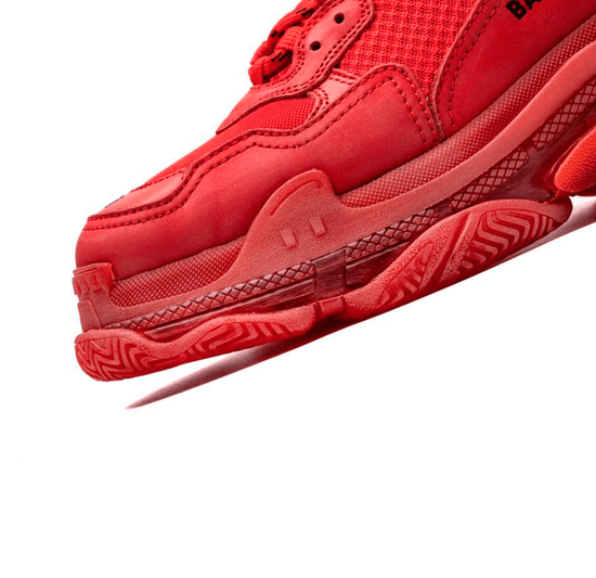 Кроссовки Balenciaga Triple S Clear Sole Red