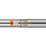 Насос скважинный ROMMER RP 3-51 (0,75 кВт, Qmax 65 л/мин, Hmax 84 м, 1x230В, кабель 1.5 м.)