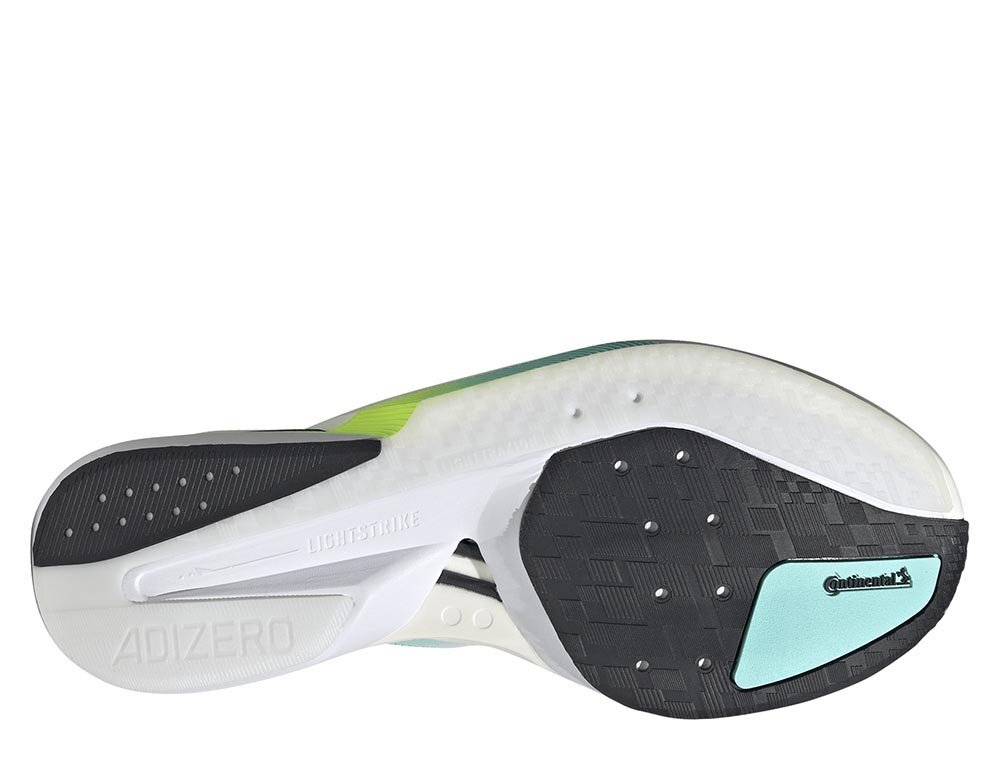 Кроссовки для бега мужские adidas Adizero Boston 13 Бирюзово-Белые