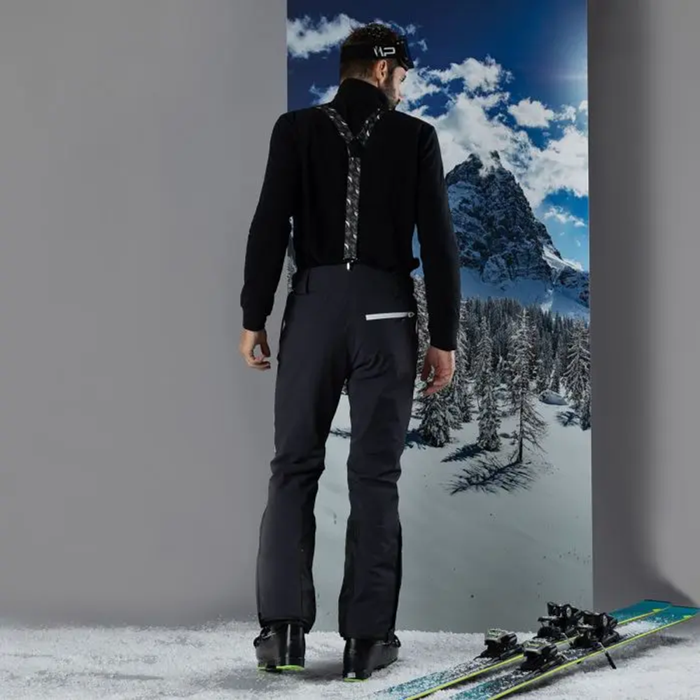 Толстовка на молнии CMP Artic Turtleneck, артикул 3G28037N, цвет TITANIO (U911)