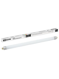 Лампа люминесцентная линейная двухцокольная ЛЛ-16/21Вт, T5/G5, 4000 К, длина 863,2мм TDM