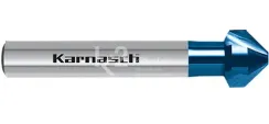 Зенковка Karnasch Ø4,3 мм, с покрытием Blue-Tec, 90°, HSS-XE, DIN 335, арт. 20.1745-010