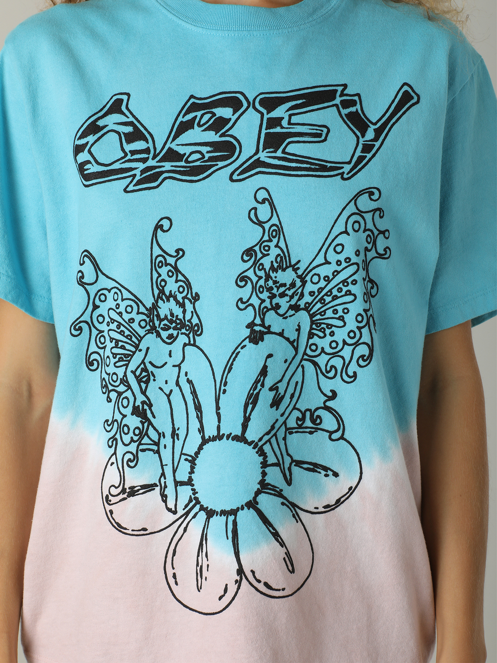 Женская Футболка Obey Flower Fairies