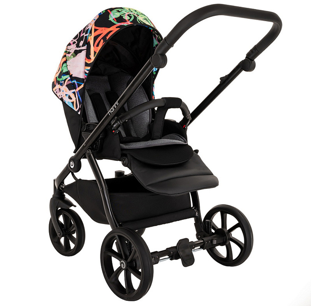 Детская коляска Tutis Nanni 7 2 в 1 1532119 Black Painting