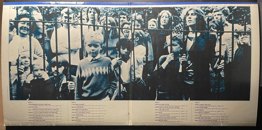 The Beatles - 1967-1970 2LP (США 1973г.)