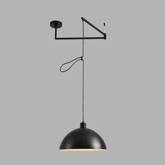 8321/1C MODERNI LN26 301 черный, металл Люстра подвесная E27 1*60W 220V ARMINA