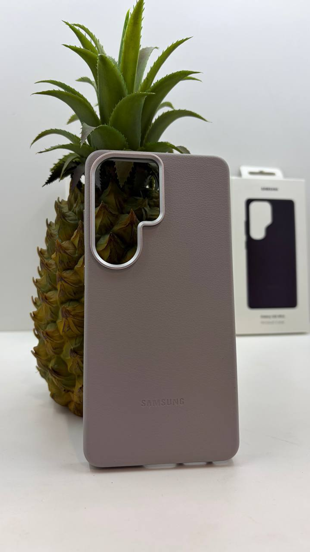 LEATHER CASE c MagSafe для Samsung S26