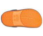 Сабо крокс детские Crocband Blazing Orange Slate Grey