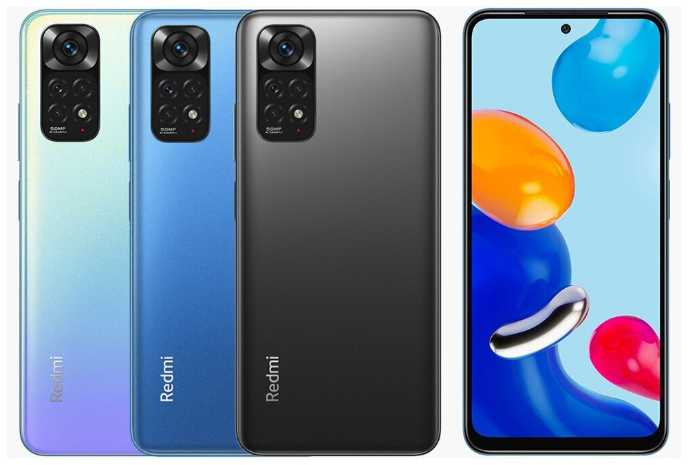 Смартфон Xiaomi Redmi Note 11 4/64GB Twilight Blue