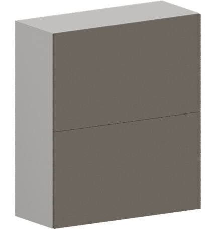 Кухня Модуль ШВГ 802Г Белый /Грей софт