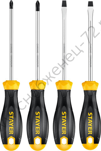 STAYER Hercules 4 предм., Набор отверток (2513-H4)