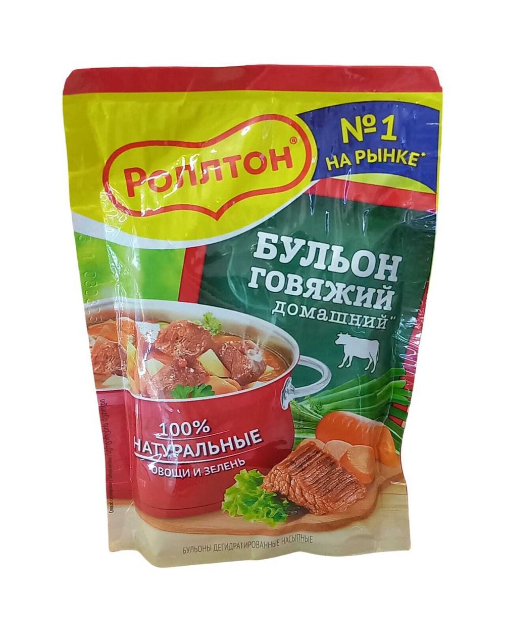 Бульон "Роллтон" говяжий 90г