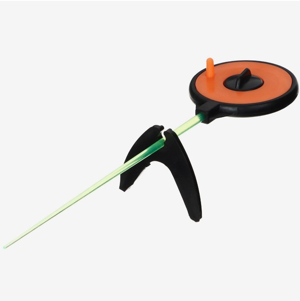 Удочка для зимней рыбалки Три Кита Спортивная УС-4 (хлыст поликарбонат), желтая