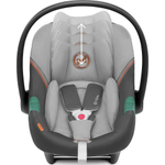 Коляска Carrello Alfa CRL-6522 2025 Cybex Aton S2 i-Size Lava Grey 3 в 1 Meadow Green