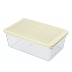Контейнер для продуктов "Asti" прямоугольный 1,05л (светло-бежевый)