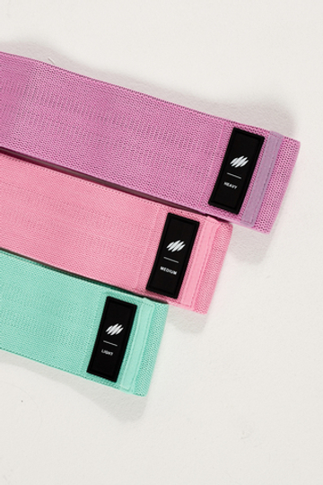 Набор тканевых резинок для фитнеса