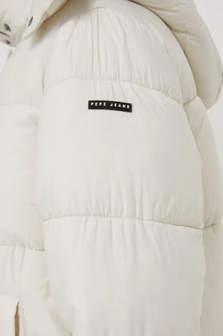 Куртка утепленная женская PEPE JEANS PUFFER JACKET WITH HOOD