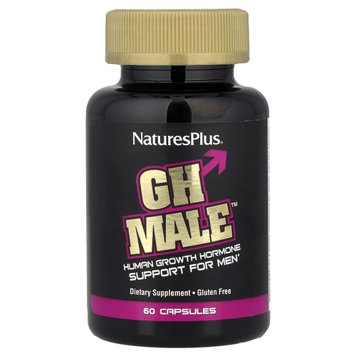 NaturesPlus, GH Male ™, 60 вегетарианских капсул