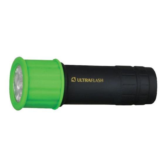 Ручной светодиодный фонарь Ultraflash Active от батареек 98х30 35 лм LED15001-C 10481