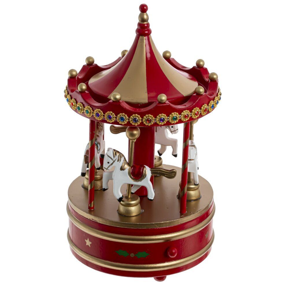 GAEM Фигурка декоративная музыкальная "Карусель", L13 W13 H23 см