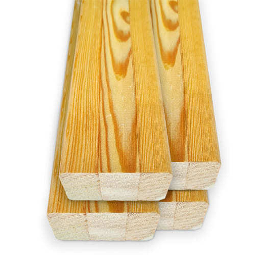 Упаковка клееного бруска из лиственницы 45x70x2000 мм 6 штук