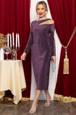 Платье вечернее Джина (пурпурное) П14705-35М LT Collection