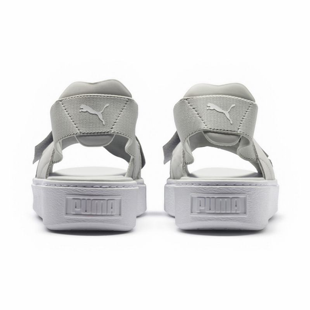 Puma Women's Platform Sandal LEA Glacier Gray