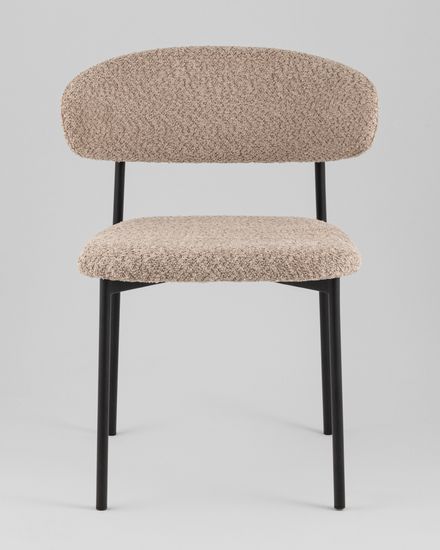 Стул Sevyn букле кофейный