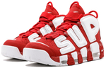 Кроссовки Supreme X Nike Air More Uptempo Red