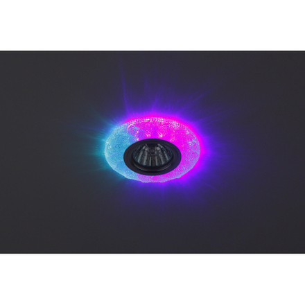 DK LD6 BL/WH Светильник ЭРА декор cо светодиодной подсветкой( белый), голубой