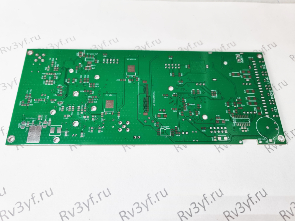 Печатная плата основная плата трансивера "Волк" (редакция 34)