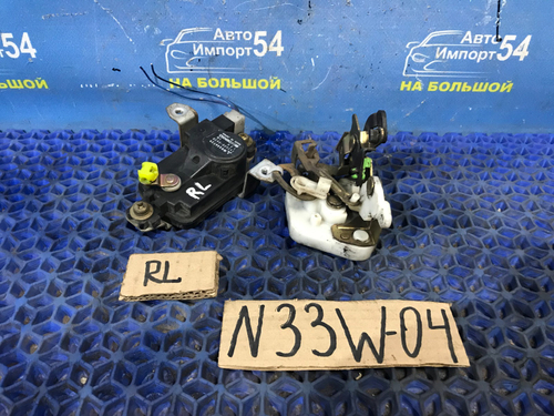 Замок двери задней левой MITSUBISHI CHARIOT 1994